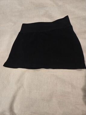 Everyday Black Women's Skort with Smooth Waistband